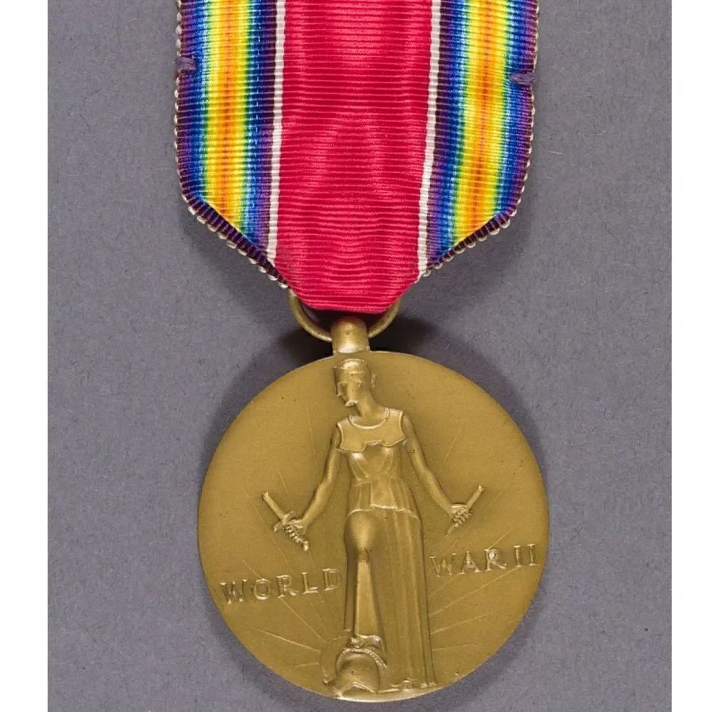 World War 2 Victory Service Ribbon Medal Set NIB